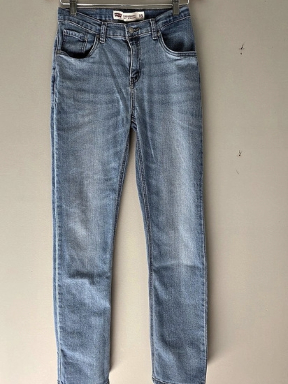 Levi's Performance 514 Straight Jeans Blue Waist 18